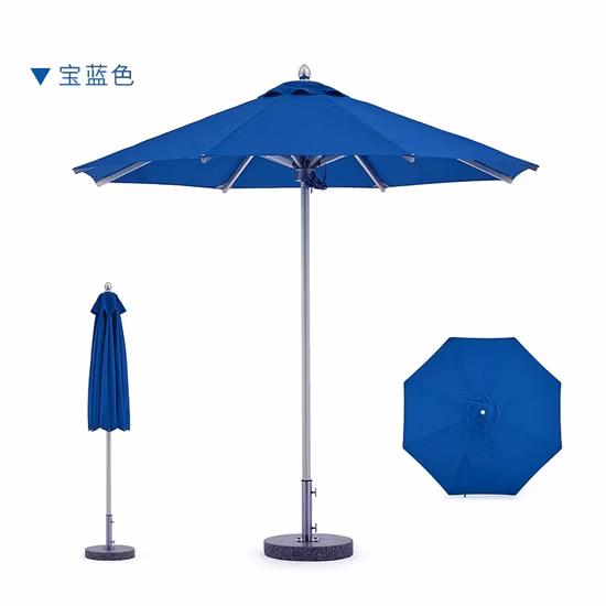 Wholesale Outdoor Garden Patio Furniture Adjustable Large Restaurant Cafe Hotel Market Commercial Parasol Cantilever Sun Umbrella
