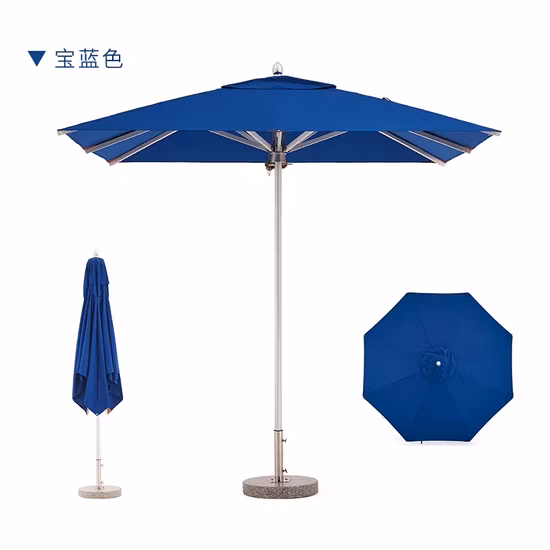 Wholesale Outdoor Garden Patio Furniture Adjustable Large Restaurant Cafe Hotel Market Commercial Parasol Cantilever Sun Umbrella