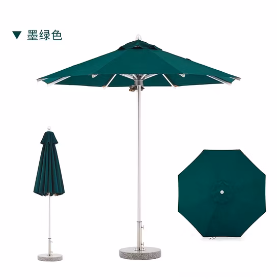 Wholesale Outdoor Garden Patio Furniture Adjustable Large Restaurant Cafe Hotel Market Commercial Parasol Cantilever Sun Umbrella