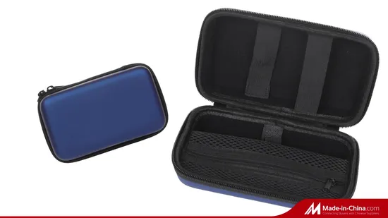 Storage Bag for Apple Pencil Case Holder EVA Hard Shell Apple Pen Carrying Elastic Strap Sleeve with Mesh Pocket for Stylus Pen