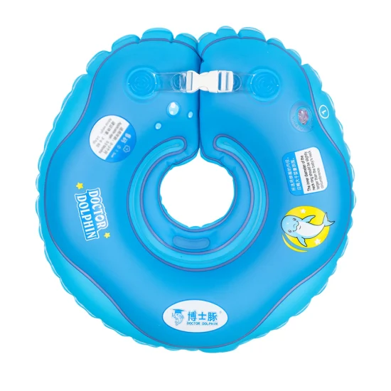 Segurança novo círculo inflável recém-nascido pescoço float infantil bebê natação anel de natação